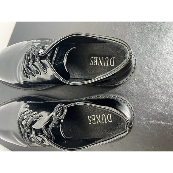 Womens Dunes Patent Leather Black Size 11 Shoes - Picture 6 of 11